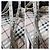 Burberry Bolso Tote Canterbury Haymarket Check con Tachuelas - Beige/Gris - vista 9