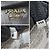 Prada Mala Tote Medium Esplanade em Couro Saffiano Cinza/Preto - vista 2