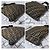 Borsa a Tracolla Fendi Zucca FF Marrone Monogramma - vista 10