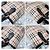 Burberry Borsa Tote Small Regent Haymarket Check Marrone Beige - vista 7