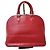 Borsa Louis Vuitton Epi Alma PM Rossa Rosso