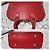 Borsa Louis Vuitton Epi Alma PM Rossa Rosso - vista 5