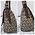 Borsa Fendi Zucchino Vitello Mama Baguette - Beige/Marrone - vista 4