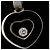 Collana Chopard Happy Diamonds Heart Argento - vista 8