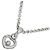 Colar Chopard Happy Diamonds Heart Prata
