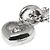 Colar Chopard Happy Diamonds Heart Prata - vista 5
