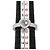 Anel Chopard Happy Diamond Heart em Ouro Branco 18K Prata - vista 7