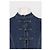 Autre Marque Top in denim blu DAMSON MADDER - vista 2