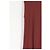 Autre Marque Gonna midi bordeaux in cotone CORTANA XS Bordò - vista 3