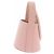 Autre Marque Mini-Tasche aus Leder mit Posamenten-Details Pink - Ansicht 4