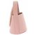 Autre Marque Mini-Tasche aus Leder mit Posamenten-Details Pink - Ansicht 5