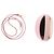 Autre Marque Mini-Tasche aus Leder mit Posamenten-Details Pink - Ansicht 7
