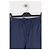 Autre Marque Pantalones de algodón azul marino - vista 2