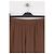 Autre Marque Pantalones de chándal holgados marrones LIME Castaño - vista 2