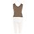 Autre Marque Top sans manches marron