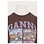 T-shirt Ganni marrone in cotone - vista 2