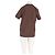 T-shirt Ganni marrone in cotone - vista 6