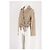 Autre Marque Giacca corta beige M&S in viscosa XS - vista 4