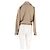 Autre Marque Giacca corta beige M&S in viscosa XS - vista 6