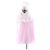 Autre Marque Top rosa con pizzo - vista 3