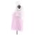 Autre Marque Top rosa con pizzo - vista 4