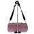 Chanel Handtasche aus rosa-schwarz gestreiftem Stoff Pink - Ansicht 4