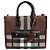 Burberry Mini cabas Freya marron