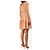 Alexander Mcqueen Abito a trapezio senza maniche crema e rosso - size M Crudo - vista 2
