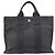Hermès HERMES Her Line Tote PM Tote Bag Canvas Gray Silver - vista 13