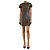 Autre Marque Kurzes Kleid aus schwarzem Leder - size S