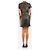 Autre Marque Kurzes Kleid aus schwarzem Leder - size S - Ansicht 2