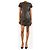 Autre Marque Kurzes Kleid aus schwarzem Leder - size S - Ansicht 3