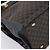 Céline CELINE Macadam Hand Bag PVC Leather Black Gold Tone - vista 15