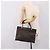 Céline CELINE Macadam Hand Bag PVC Leather Black Gold Tone - vista 22