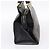 Céline CELINE Macadam Hand Bag PVC Leather Black Gold Tone - vista 4