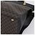 Céline CELINE Macadam Hand Bag PVC Leather Black Gold Tone - vista 8
