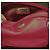 Christian Dior Borsa a Tracolla in Pelle Rossa Rosso - vista 5