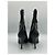 Christian Dior Stivaletti Dior in pelle nera con tacco alto e charm Nero - vista 6