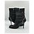 Christian Dior Stivaletti Dior in pelle nera con tacco alto e charm Nero - vista 7