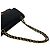 Chanel Vintage Matelassé Double Flap Schultertasche Schwarz - Ansicht 4