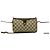 Gucci Old Gucci Sherry Line Mini Borsa a Tracolla in Pelle Marrone