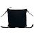 Borsa a tracolla Gucci Abbey in tela GG e pelle Nero - vista 3