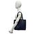 Hermès HERMES Double Sens 36 Tote Bag aus Taurillon Clemence Braun Blau - Ansicht 2