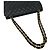 Borsa a tracolla Chanel Matelassé Coco Mark Black Nero - vista 4