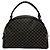 Céline Sac à main CELINE Vintage Macadam Blazon Pattern Triomphe Marron Noir - vue 3