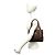 Céline Sac à main Celine Vintage Macadam Blazon en cuir Marron - vue 2