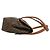 Céline Sac à main Celine Vintage Macadam Blazon en cuir Marron - vue 6