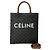 Céline Celine Vertical Cabas Triomphe Handbag Brown