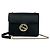 Bolso de piel GUCCI con herrajes Interlocking G Negro