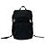Prada Logo Tessuto Nylon Leather Backpack Black
